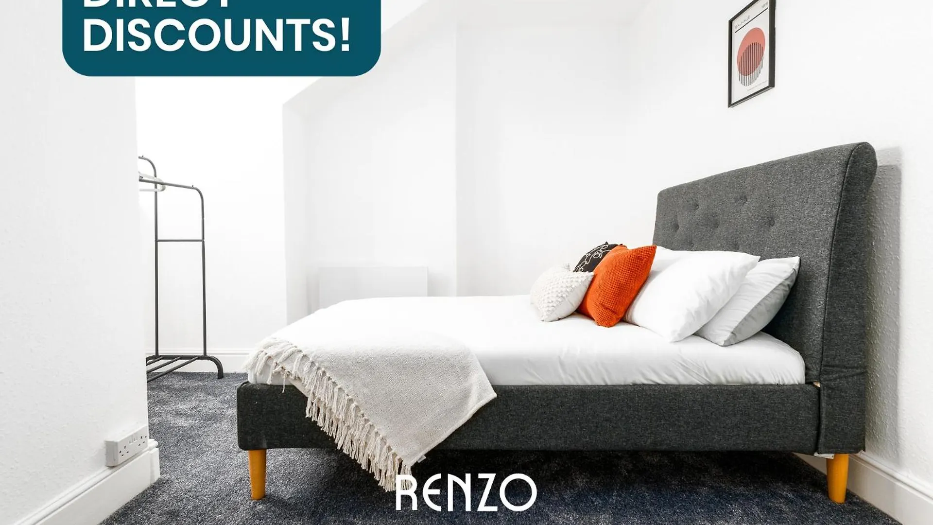 Immaculate And Homely 2-Bed Apartment In Nottingham By Renzo, Modern Design, Brilliant Location